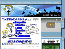 Tablet Screenshot of grupo7a9cafyd.es